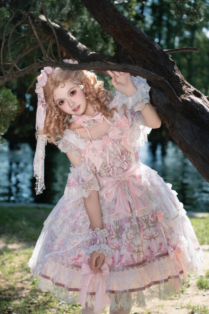 Bramble Rose ~The Roses in the Palace~ Hime Lolita JSK 3 Colors