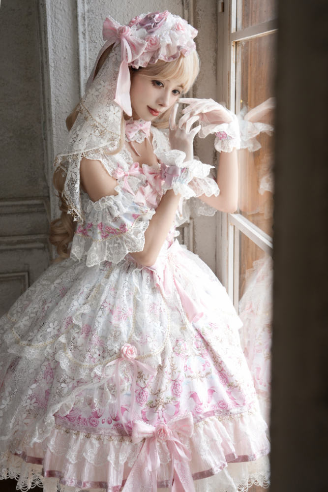Bramble Rose ~The Roses in the Palace~ Hime Lolita JSK 3 Colors