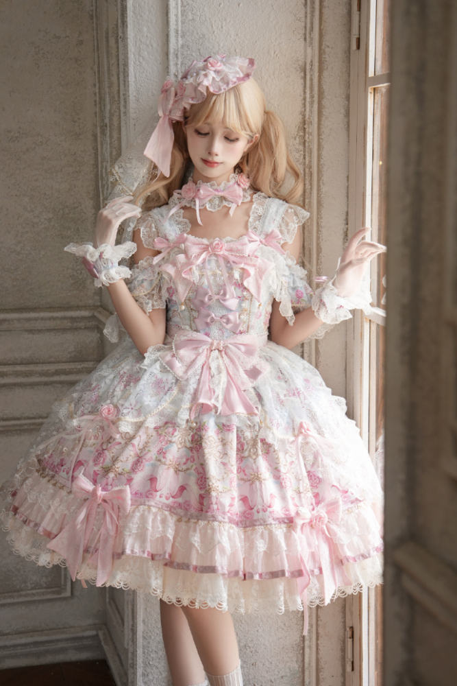 Bramble Rose ~The Roses in the Palace~ Hime Lolita JSK 3 Colors
