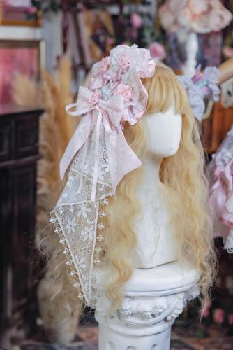 Bramble Rose ~The Roses in the Palace~ Lolita Wristcuffs Choker and Flower Ball