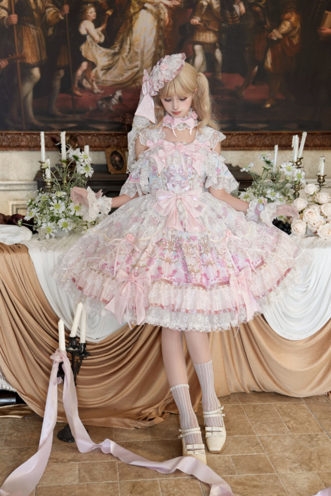Bramble Rose ~The Roses in the Palace~ Hime Lolita JSK 3 Colors