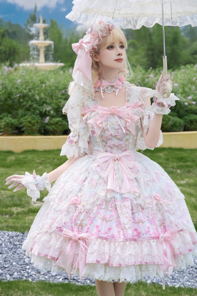 Bramble Rose ~The Roses in the Palace~ Hime Lolita JSK 3 Colors