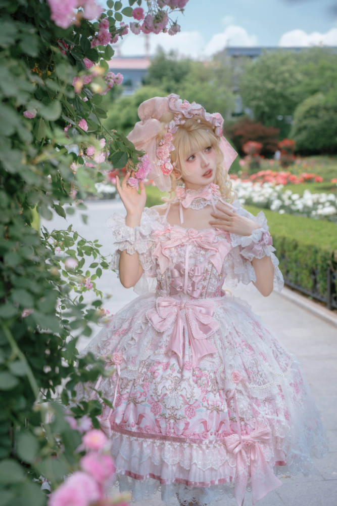 Bramble Rose ~The Roses in the Palace~ Hime Lolita JSK 3 Colors