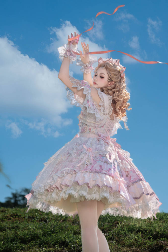 Bramble Rose ~The Roses in the Palace~ Hime Lolita JSK 3 Colors