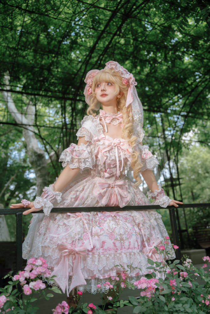 Bramble Rose ~The Roses in the Palace~ Hime Lolita JSK 3 Colors