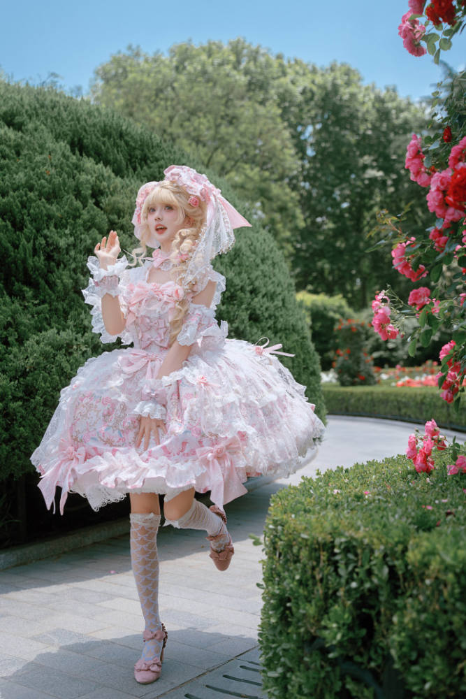 Bramble Rose ~The Roses in the Palace~ Hime Lolita JSK 3 Colors