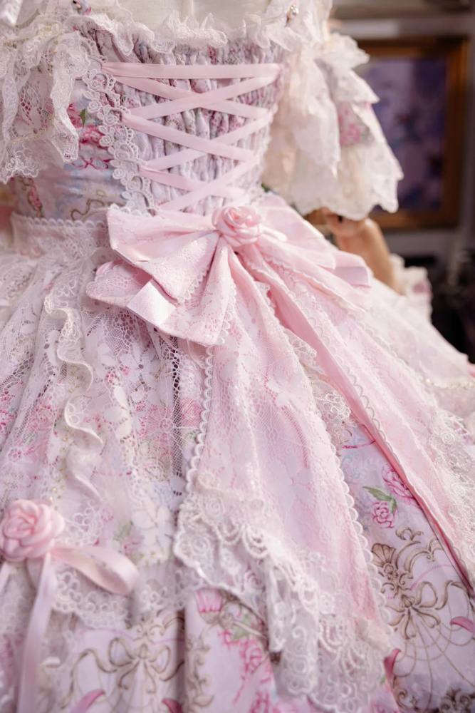 Bramble Rose ~The Roses in the Palace~ Hime Lolita JSK 3 Colors