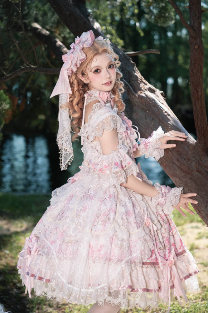 Bramble Rose ~The Roses in the Palace~ Hime Lolita JSK 3 Colors