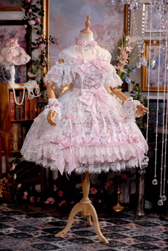 Bramble Rose ~The Roses in the Palace~ Hime Lolita JSK 3 Colors