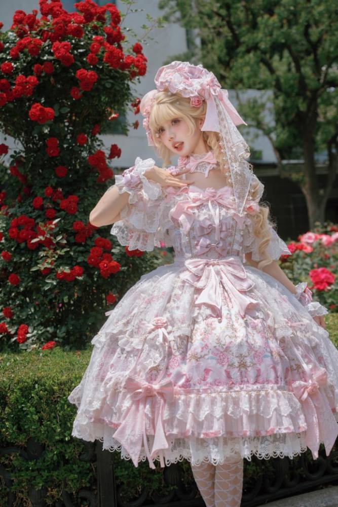 Bramble Rose ~The Roses in the Palace~ Hime Lolita JSK 3 Colors