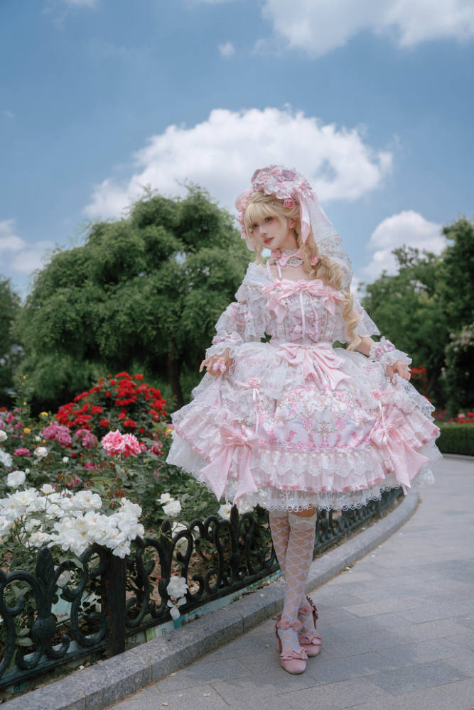 Bramble Rose ~The Roses in the Palace~ Hime Lolita JSK 3 Colors