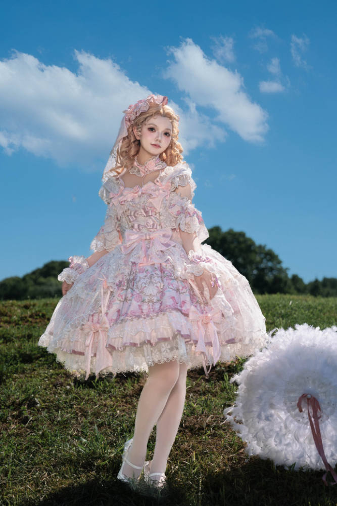 Bramble Rose ~The Roses in the Palace~ Hime Lolita JSK 3 Colors