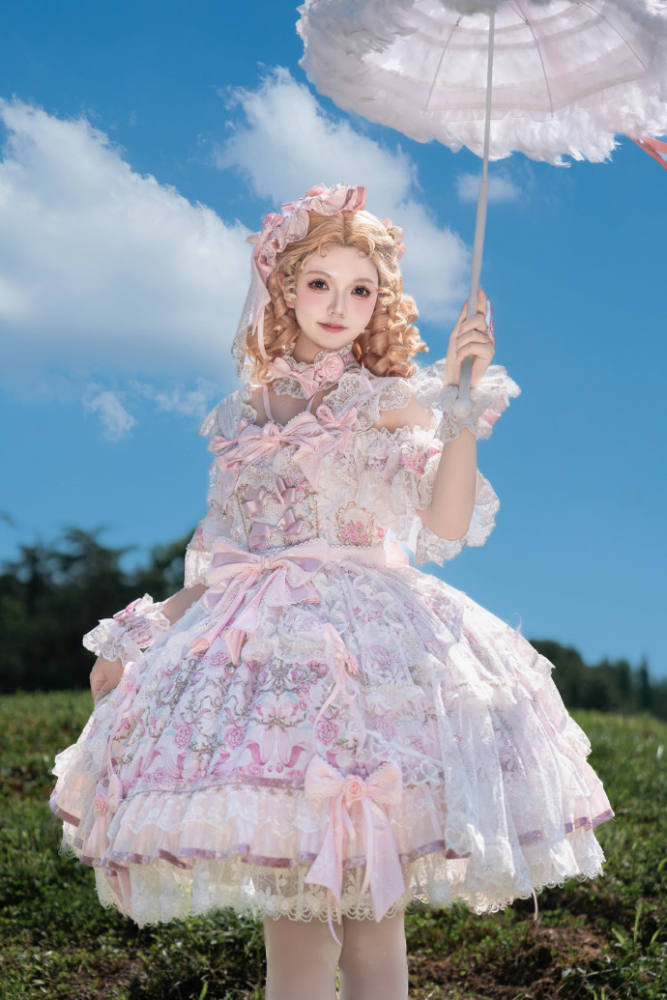Bramble Rose ~The Roses in the Palace~ Hime Lolita JSK 3 Colors