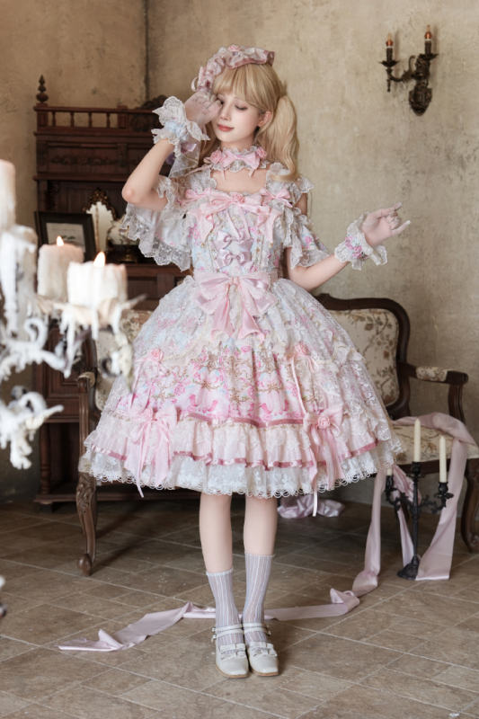 Bramble Rose ~The Roses in the Palace~ Hime Lolita JSK 3 Colors