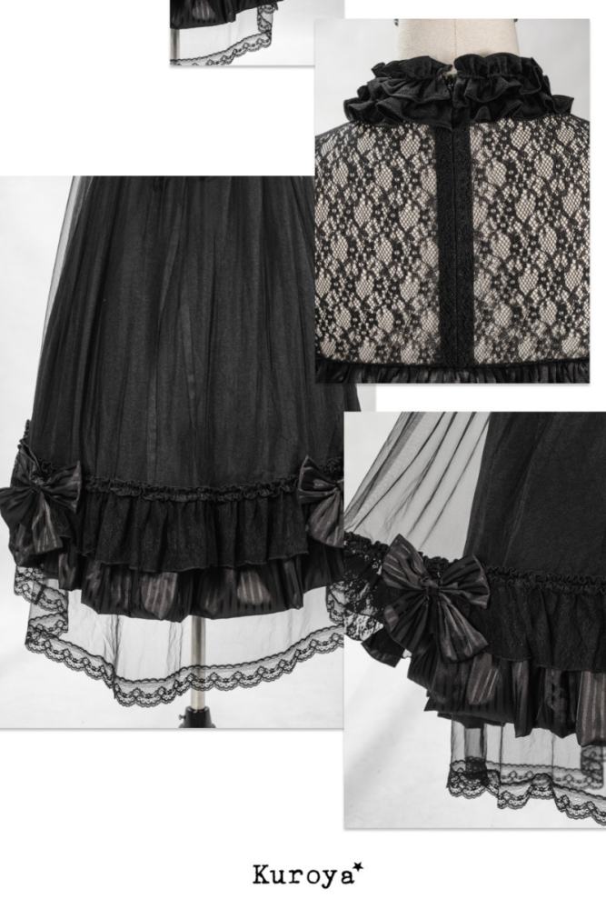 Kuroya ~Lucent Shape~ Gothic Lolita OP and JSK