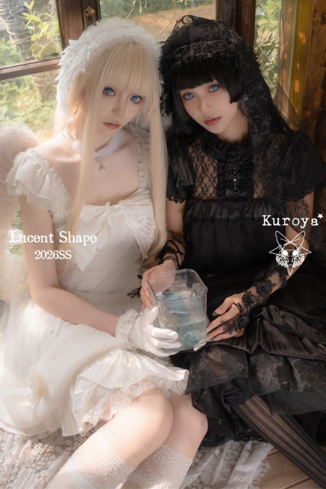 Kuroya ~Lucent Shape~ Gothic Lolita OP and JSK