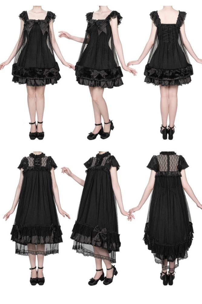 Kuroya ~Lucent Shape~ Gothic Lolita OP and JSK