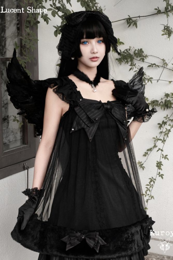 Kuroya ~Lucent Shape~ Gothic Lolita OP and JSK