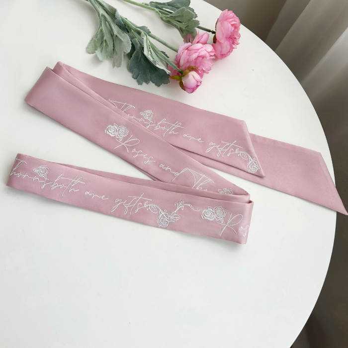 Withpuji ~When Wind Blows Over The Roses~ Lolita Hat and Belt