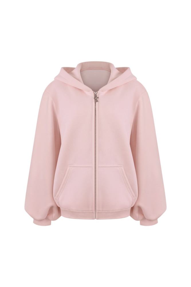 Serendipity ~Strawberry Milk~ Retro Girly Pink Coat Top and Shorts
