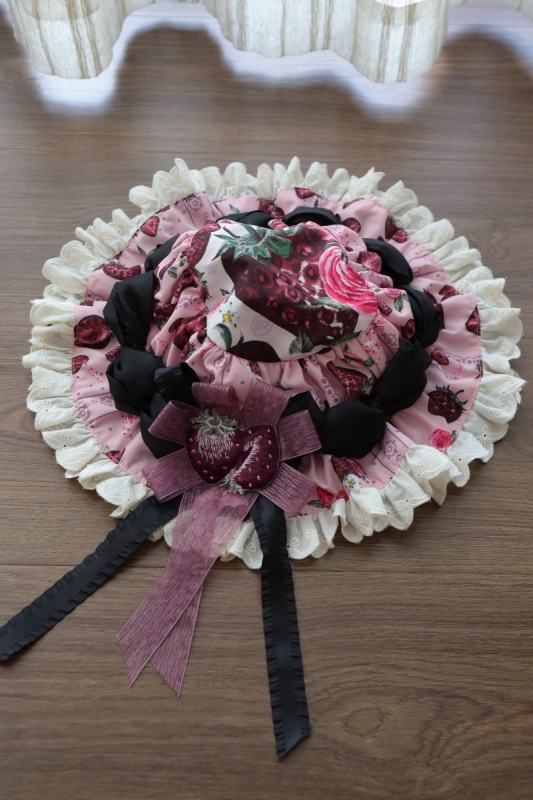Whispering Isle ~Rotten Berry Fairy Tale~ Lolita Hairband Hat and Apron