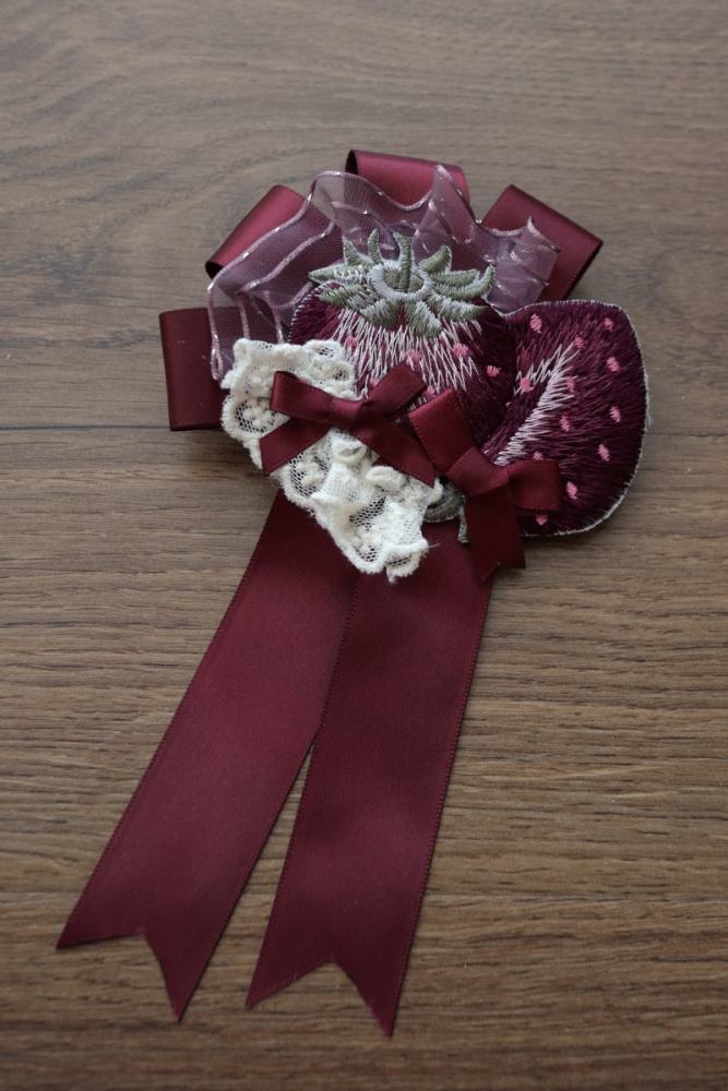 Whispering Isle ~Rotten Berry Fairy Tale~ Lolita Hairband Hat and Apron
