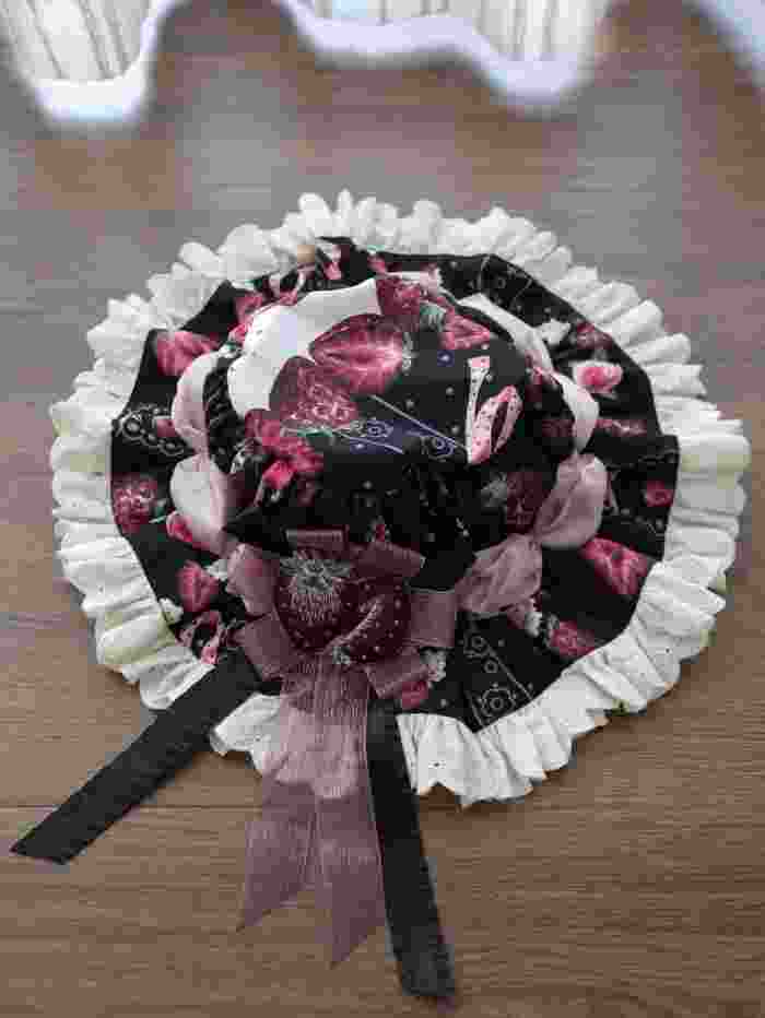 Whispering Isle ~Rotten Berry Fairy Tale~ Lolita Hairband Hat and Apron