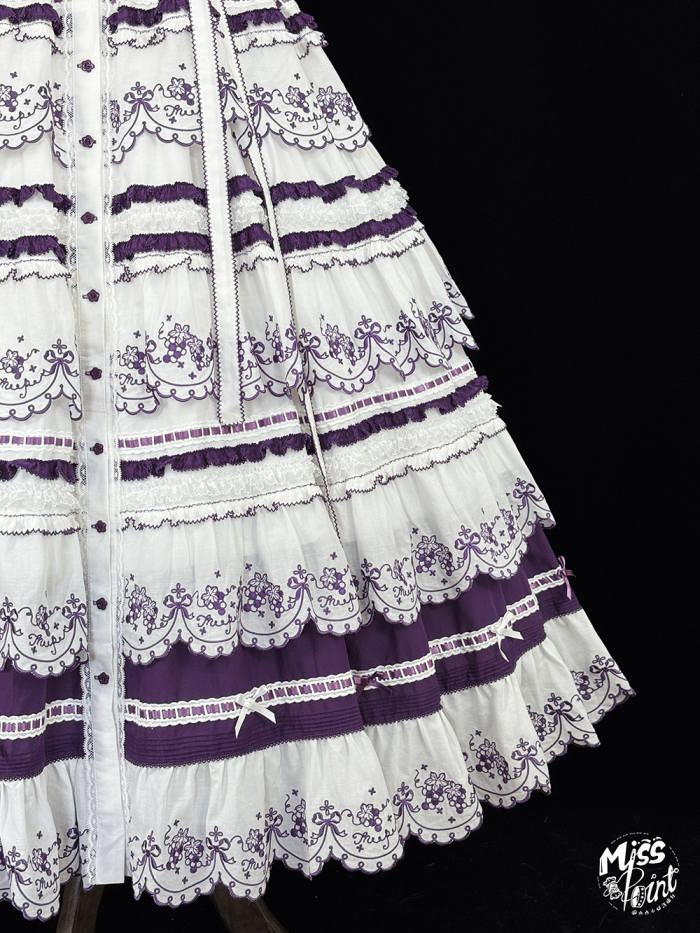 Miss Point ~Four Seasons Orchard~ Country Lolita Cotton OP and Skirt