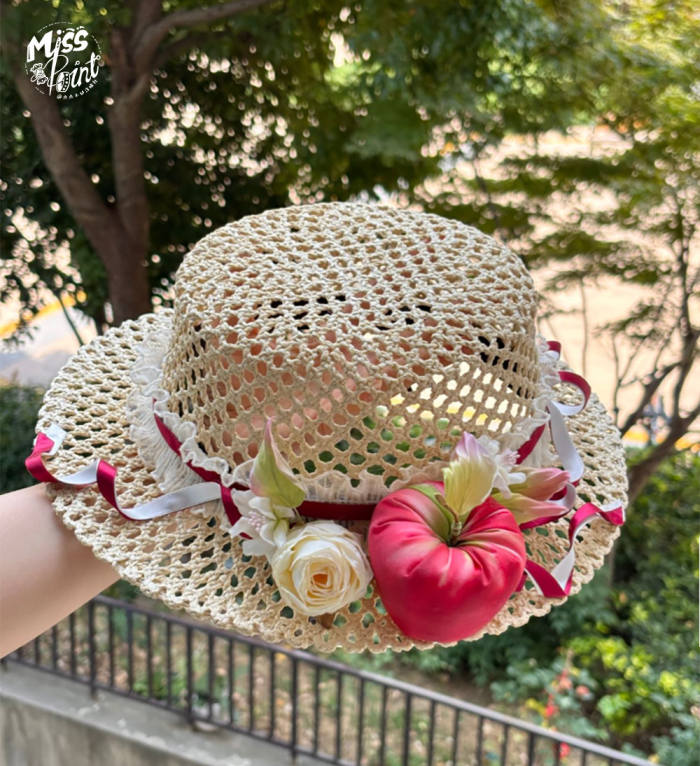 Miss Point ~Four Seasons Orchard~ Lolita Brooch Belt and Headdress