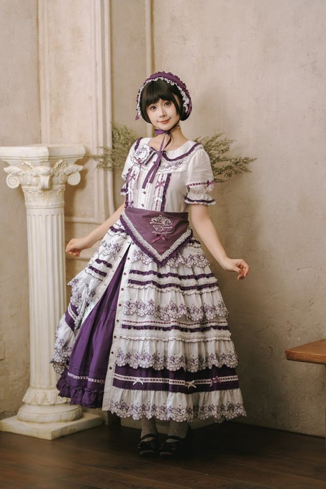 Miss Point ~Four Seasons Orchard~ Country Lolita Cotton OP and Skirt