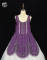 Purple Long Style Overdress
