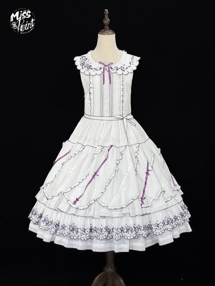 Miss Point ~Four Seasons Orchard~ Country Lolita Cotton OP and Skirt