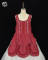 Red Long Style Overdress
