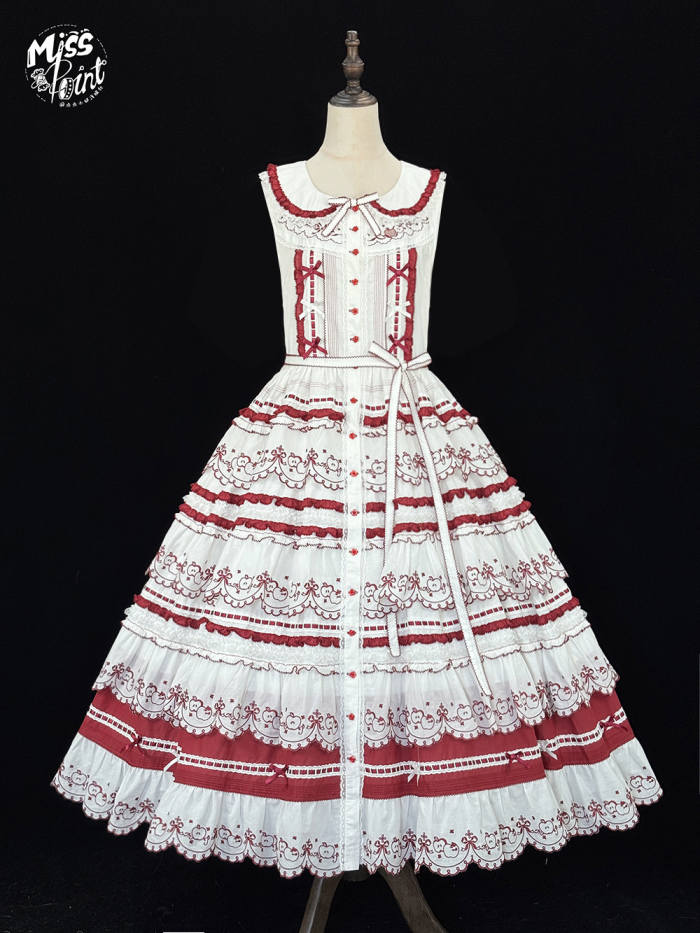 Miss Point ~Four Seasons Orchard~ Country Lolita Cotton OP and Skirt