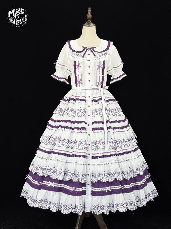 Miss Point ~Four Seasons Orchard~ Country Lolita Cotton OP and Skirt