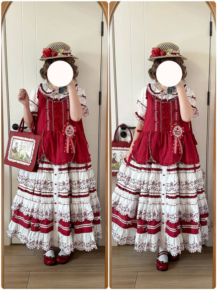 Miss Point ~Four Seasons Orchard~ Lolita Underskirt and Overdress