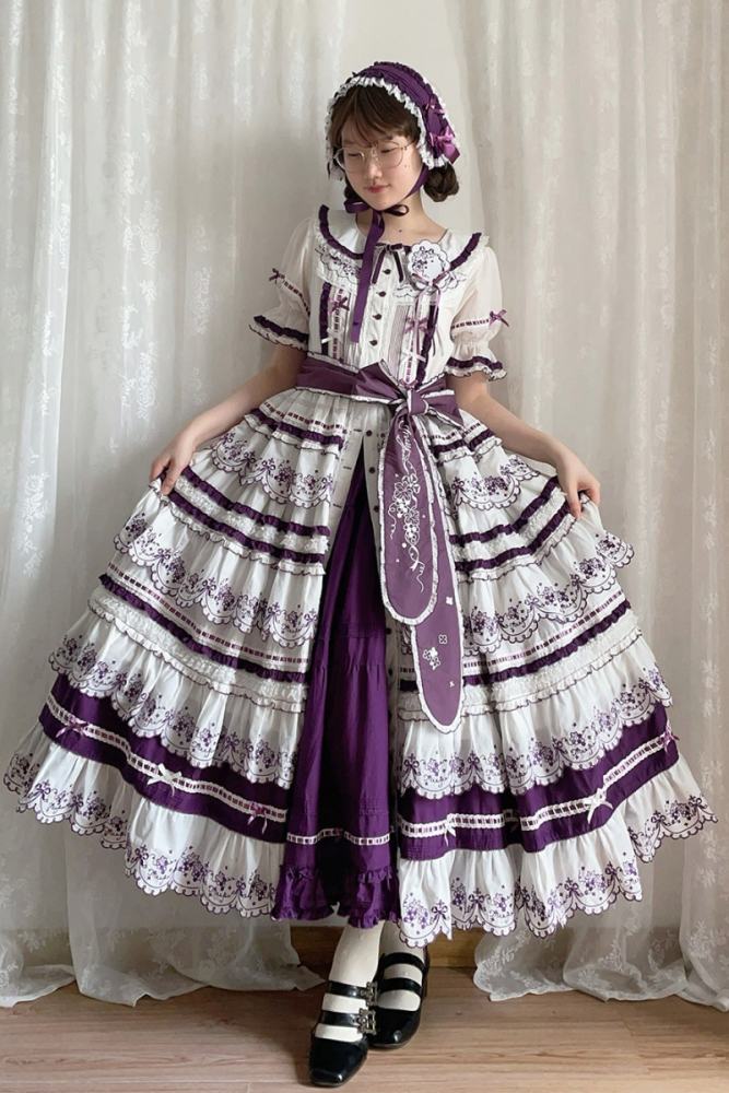 Miss Point ~Four Seasons Orchard~ Lolita Underskirt and Overdress
