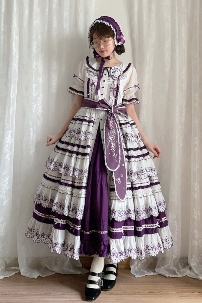 Miss Point ~Four Seasons Orchard~ Country Lolita Cotton OP and Skirt