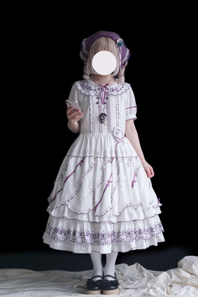 Miss Point ~Four Seasons Orchard~ Country Lolita Cotton OP and Skirt