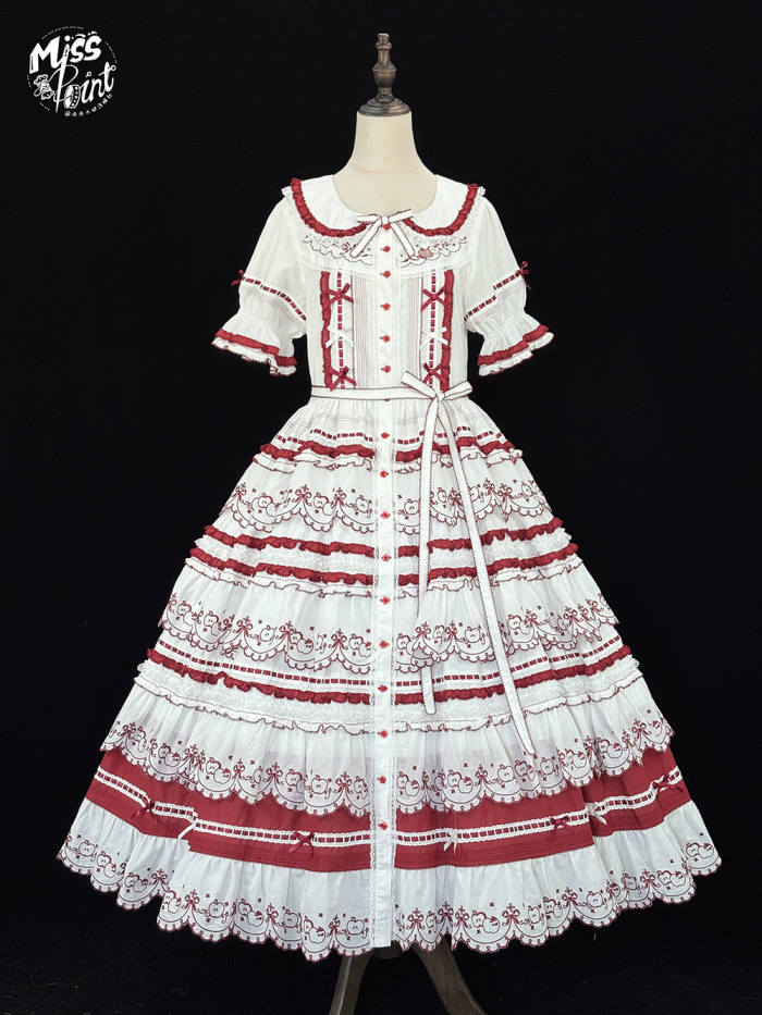 Miss Point ~Four Seasons Orchard~ Country Lolita Cotton OP and Skirt