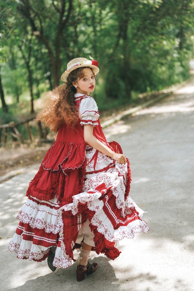 Miss Point ~Four Seasons Orchard~ Lolita Underskirt and Overdress