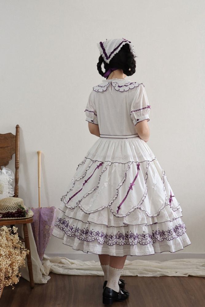 Miss Point ~Four Seasons Orchard~ Country Lolita Cotton OP and Skirt