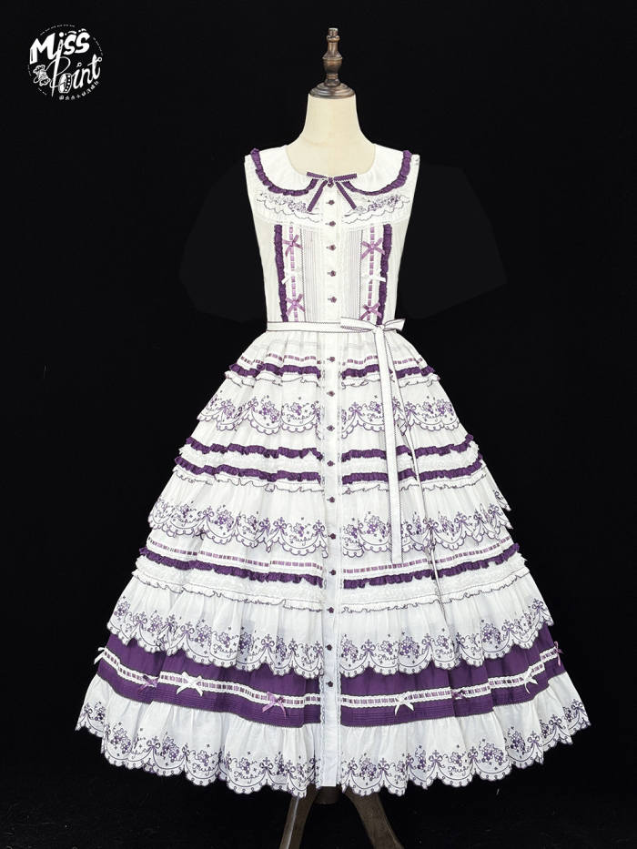 Miss Point ~Four Seasons Orchard~ Country Lolita Cotton OP and Skirt