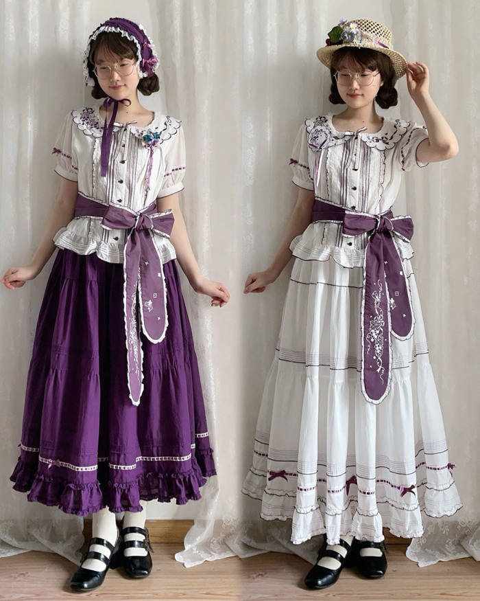Miss Point ~Four Seasons Orchard~ Lolita Underskirt and Overdress