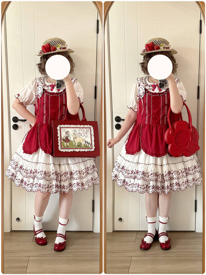 Miss Point ~Four Seasons Orchard~ Lolita Underskirt and Overdress