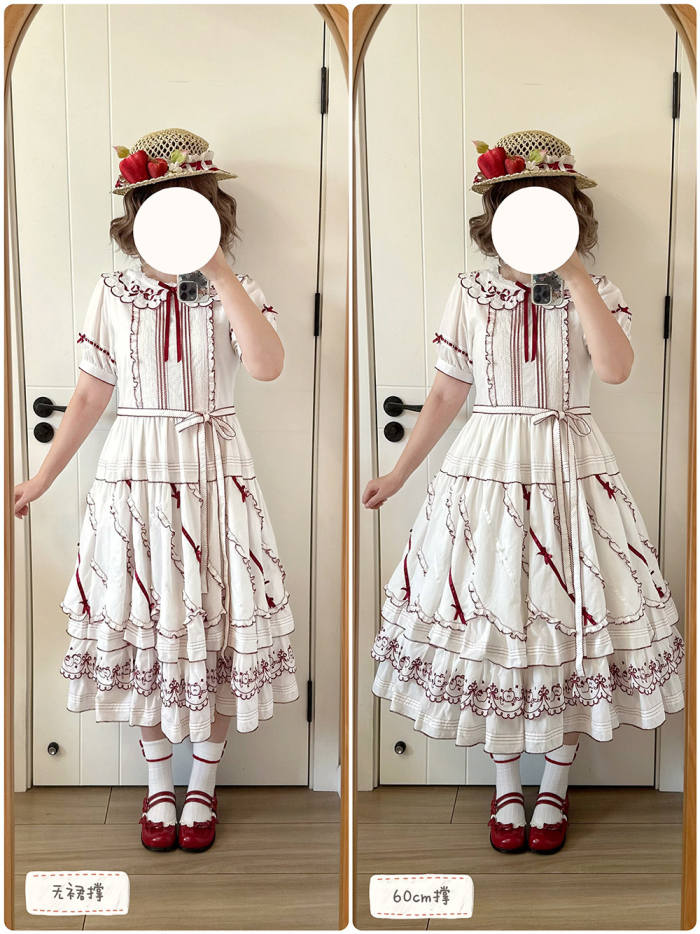 Miss Point ~Four Seasons Orchard~ Country Lolita Cotton OP and Skirt