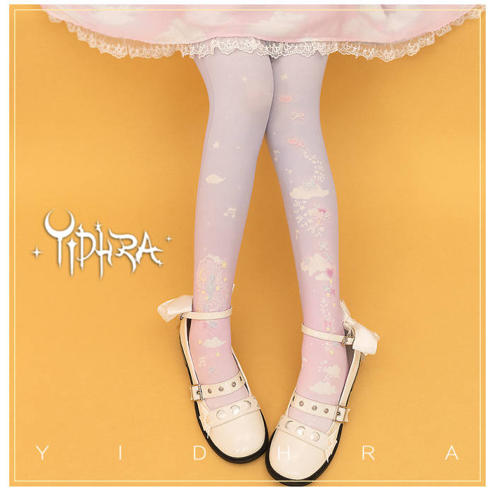 Yidhra ~Little white cloud Lolita Tights