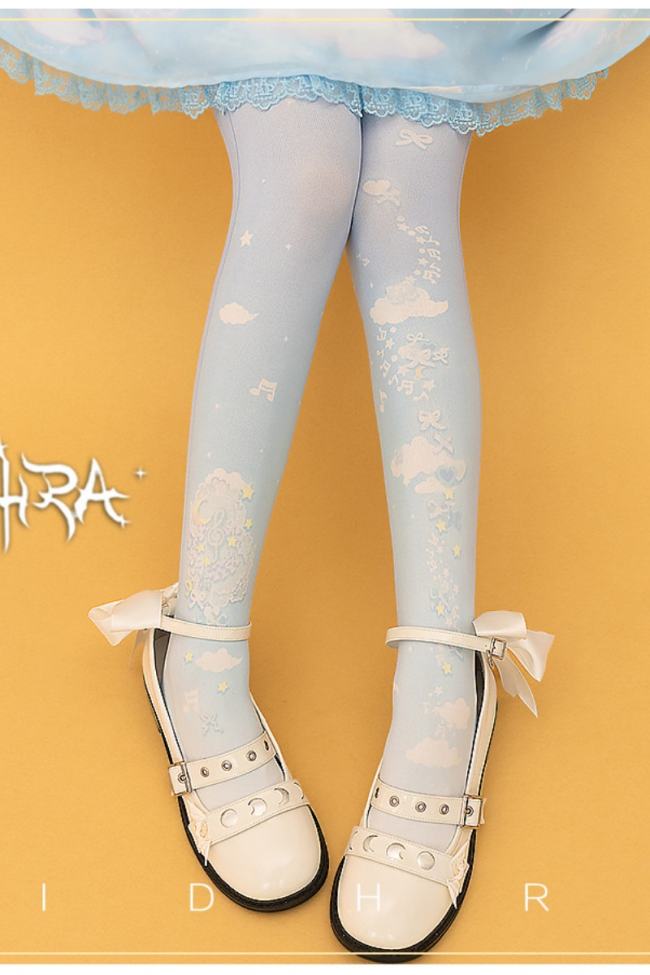 Yidhra ~Little white cloud Lolita Tights