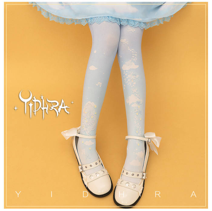 Yidhra ~Little white cloud Lolita Tights