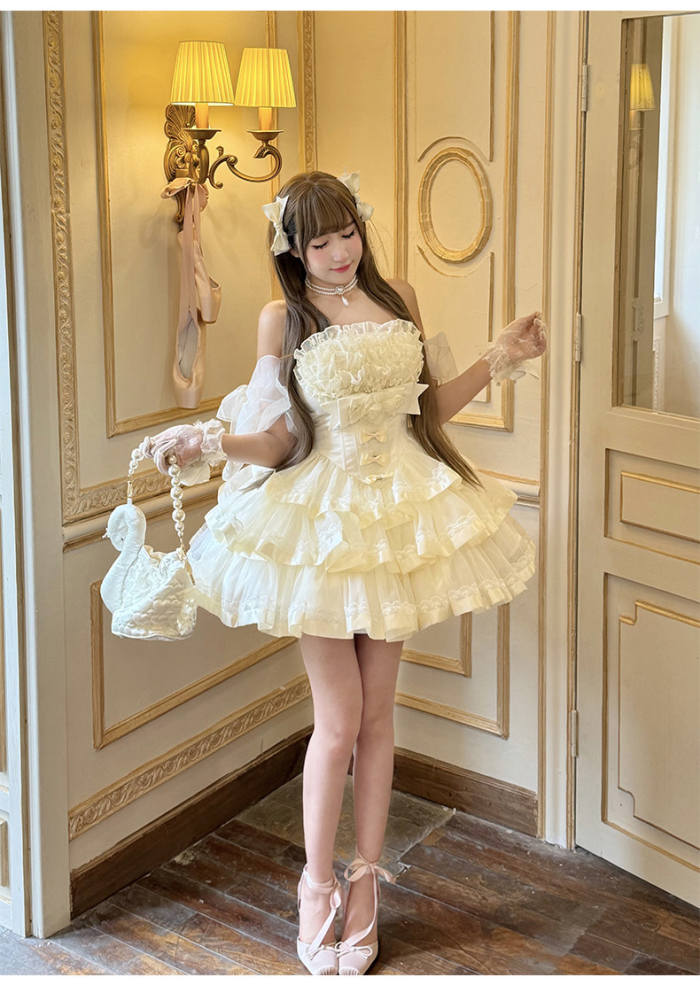 Diamond Honey ~Mousse Melody~ Ballet Style Formal Dress 3 Colors